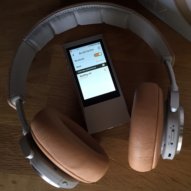 Le mode Bluetooth avec le casque BO H7