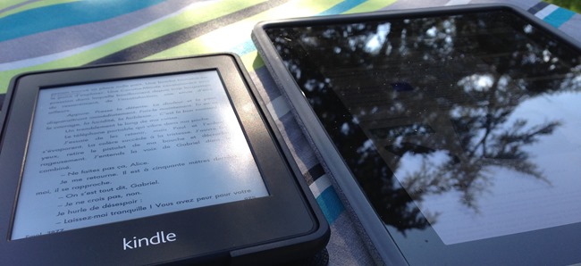 La différence de lisibilité entre l'écran du Kindle et celui de l'iPad La différence de lisibilité entre l'écran du Kindle et celui de l'iPad