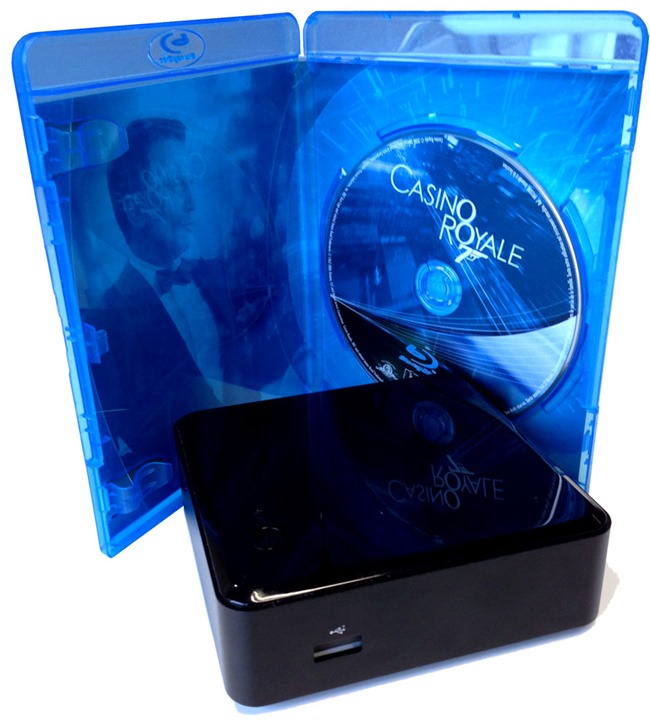 Un lecteur multimédia plus petit qu'un boitier de Blu-ray