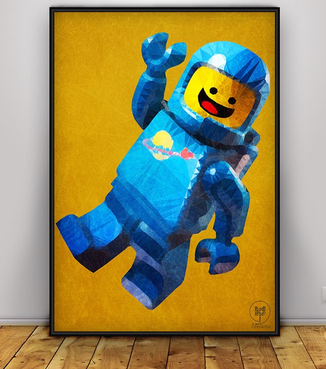 Art, poster et tableau Lego par Ideealizse