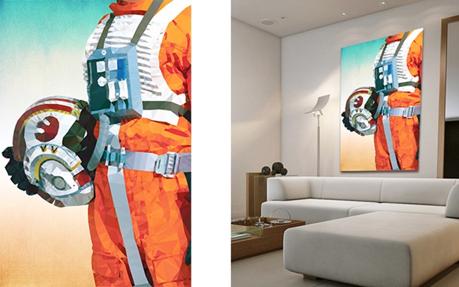 Luke Skywalker, pilote de X-wing par Ideealizse