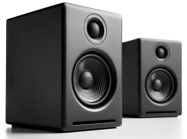 Audioengine A2+ en coloris noir