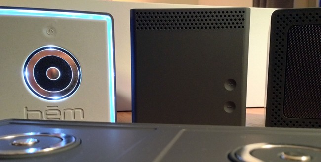 Enceinte Bem On Off et reglage du volume