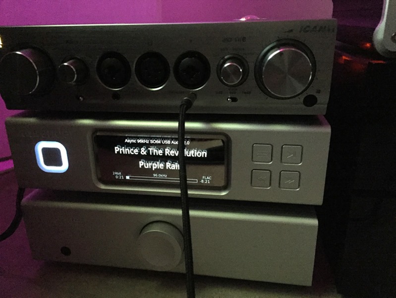 Une configuration pour l'écoute au casque : Aurender N100H et iFi Audio iCAN PRO