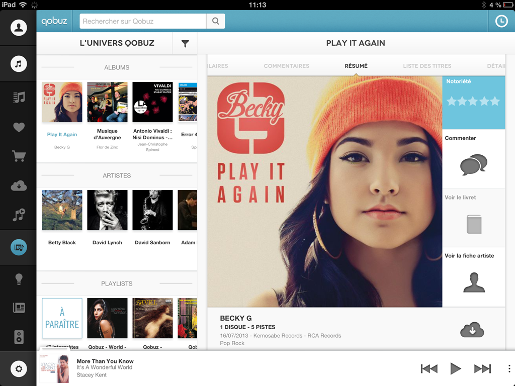 Qobuz Une Nouvelle Application Mobile Pour Plus De Contenus Et De Decouvertes Musicales