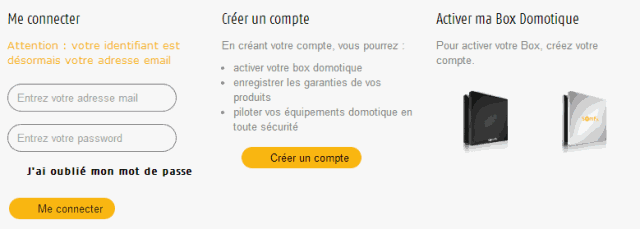 Création du compte utilisateur