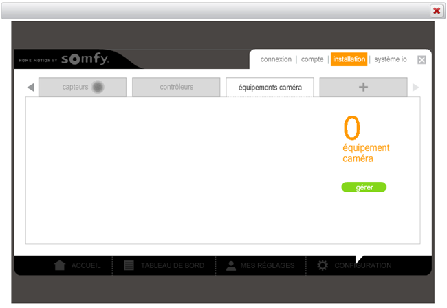 Ajout d'une caméra de surveillance dans une installation domotique Somfy Ajout d'une caméra de surveillance dans une installation domotique Somfy