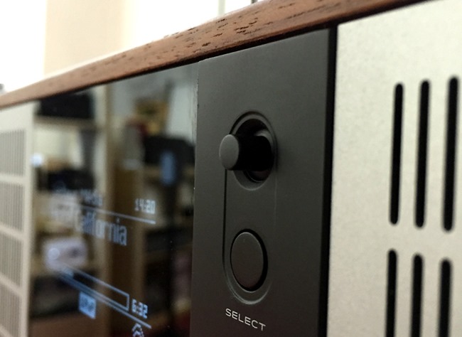 Joystick pour la navigation dans le menu