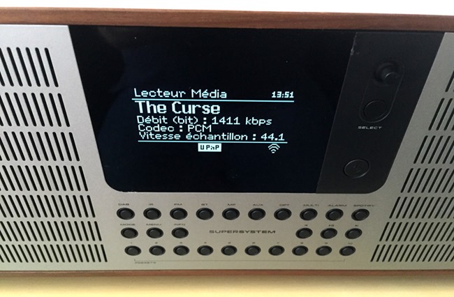 Test et écoute d'un fichier audio en qualité sonore HD