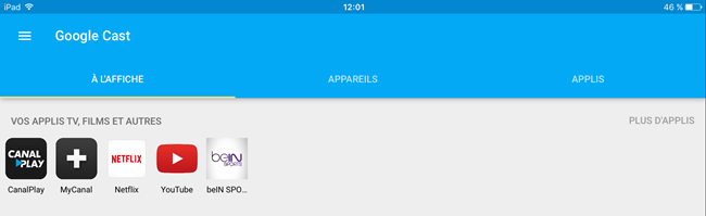Les applis vidéo compatible Chromecast pour la TV
