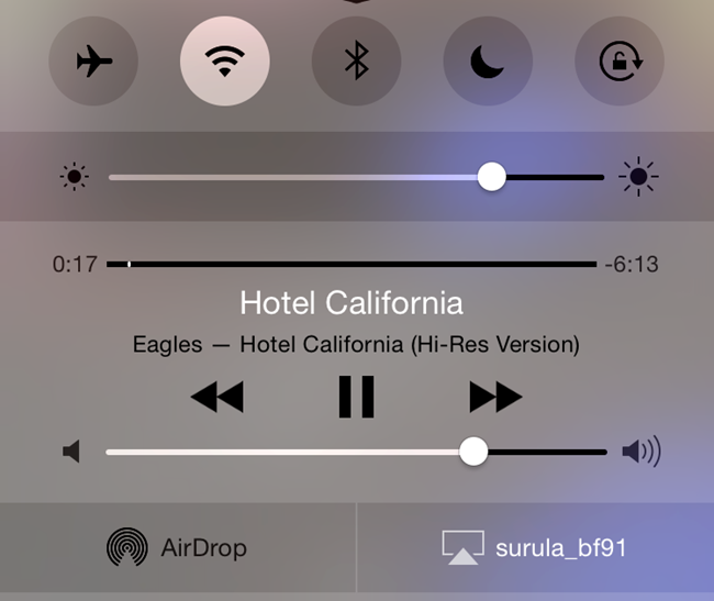 Activer et choisir l'AirPlay comme sortie audio sur son iPhone