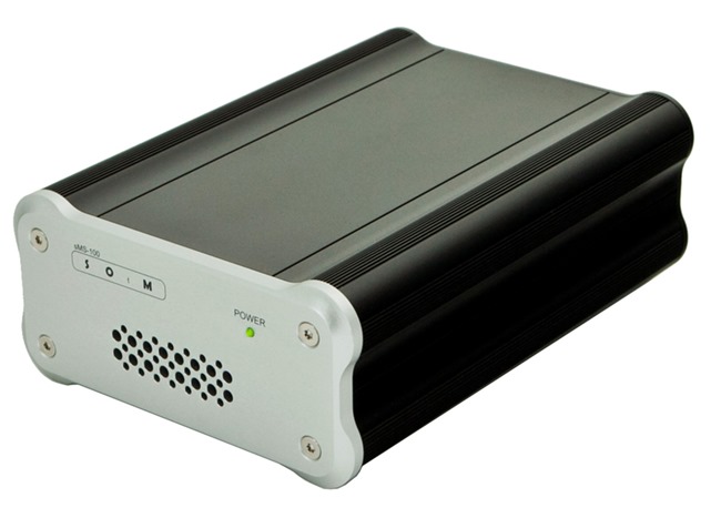 Le lecteur SOtM sMS-100 compatible Squeezebox pour la lecture des musiques en réseau