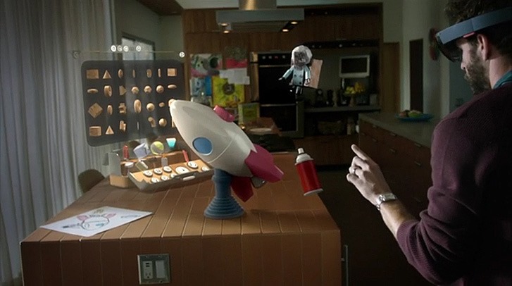 La réalité augmentée avec Microsoft et le projet HoloLens