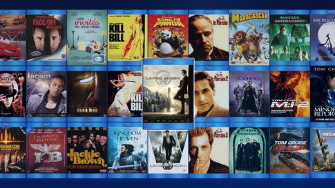 Gérer tous ses films dvd, blu-ray, fichiers sur le Media Center