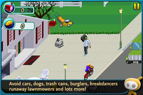 paperboy sur iphone