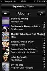 Afficher les jaquettes de tous les albums
