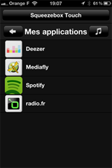 L'accès à tous les services de musique en ligne