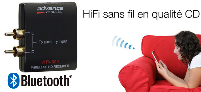 Test WTX 500 bluetooth audio pour chaine hifi sans fil