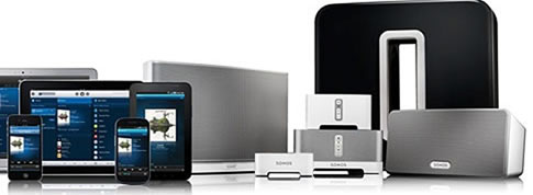 Musique sans fil et multiroom audio Sonos pour de la musique dans toutes les pièces