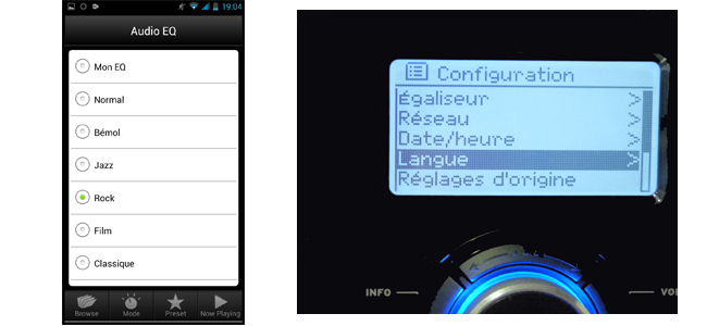 Configurer le son de son poste de radio WiFi Scansonic