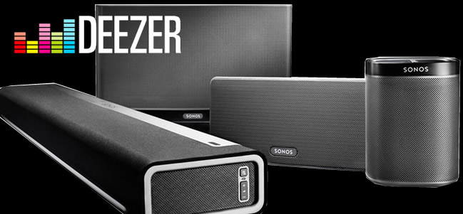 Ecouter Deezer dans toute la maison avec Sonos