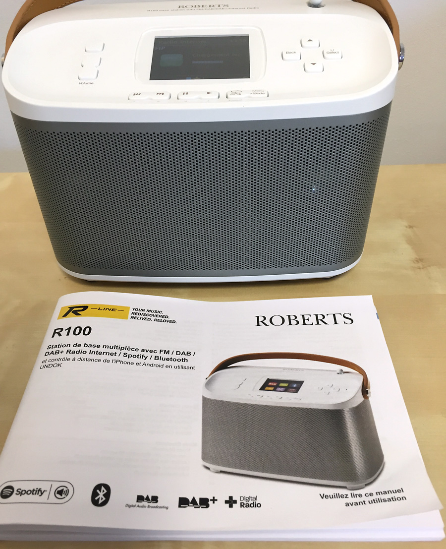 Roberts R-Line R100 - Documentation en français au format papier