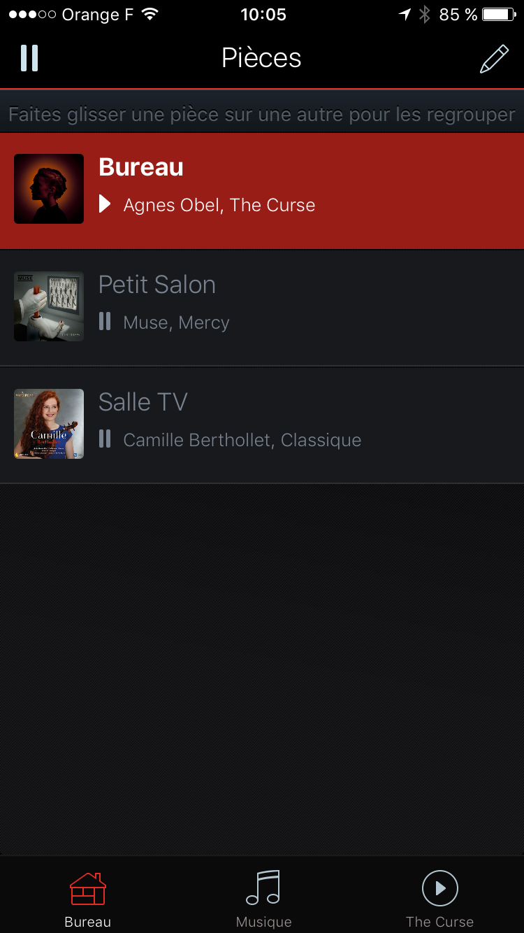 Application Denon HEOS : les enceintes connectées au réseau pour l'écoute en multiroom