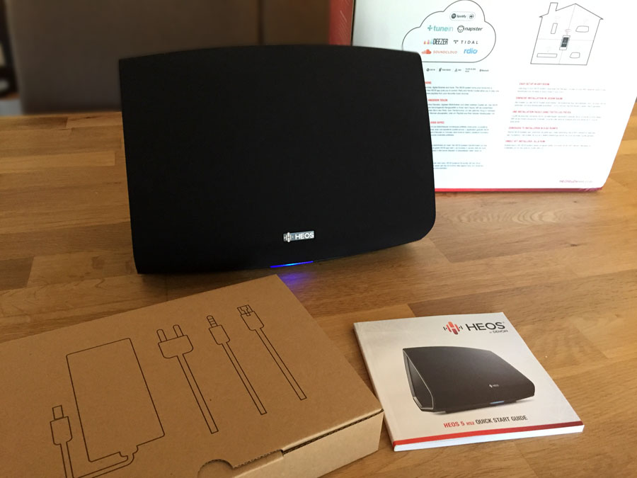 Déballage de l'enceinte Denon HEOS 5