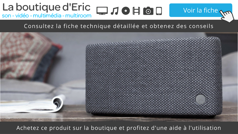 voir l'enceinte Bluetooth nomade sur batterie Cambridge Audio YOYO (S) sur la boutique