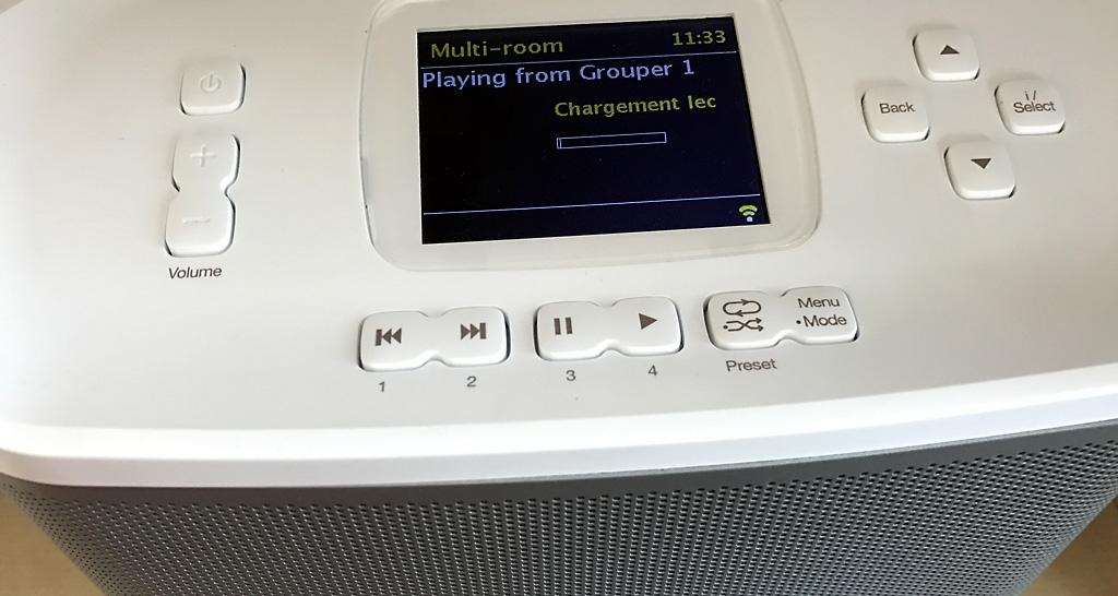 Ecouter un CD sur plusieurs enceintes sans fil WiFi par la fonction multiroom audio