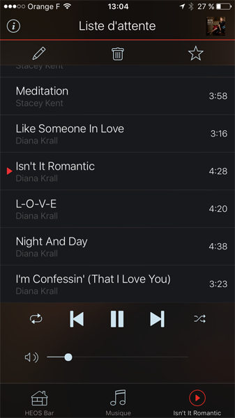 Création automatique de playlist et modification manuelle La liste de lecture musicale