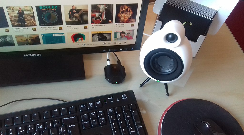 Test du DAC Beetle : branchement sur un ordinateur en USB