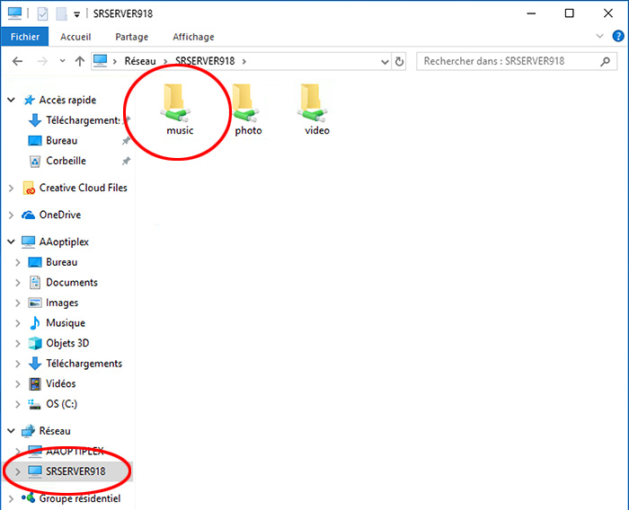 synology dossiers upnp dlna