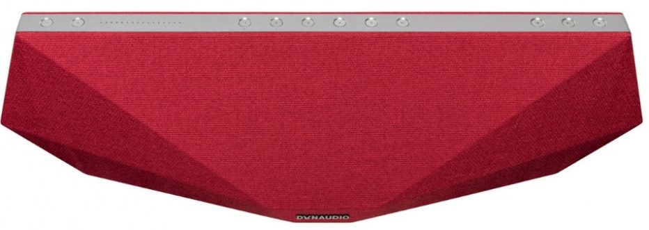 L'enceinte Dynaudio MUSIC 5 en finition rouge