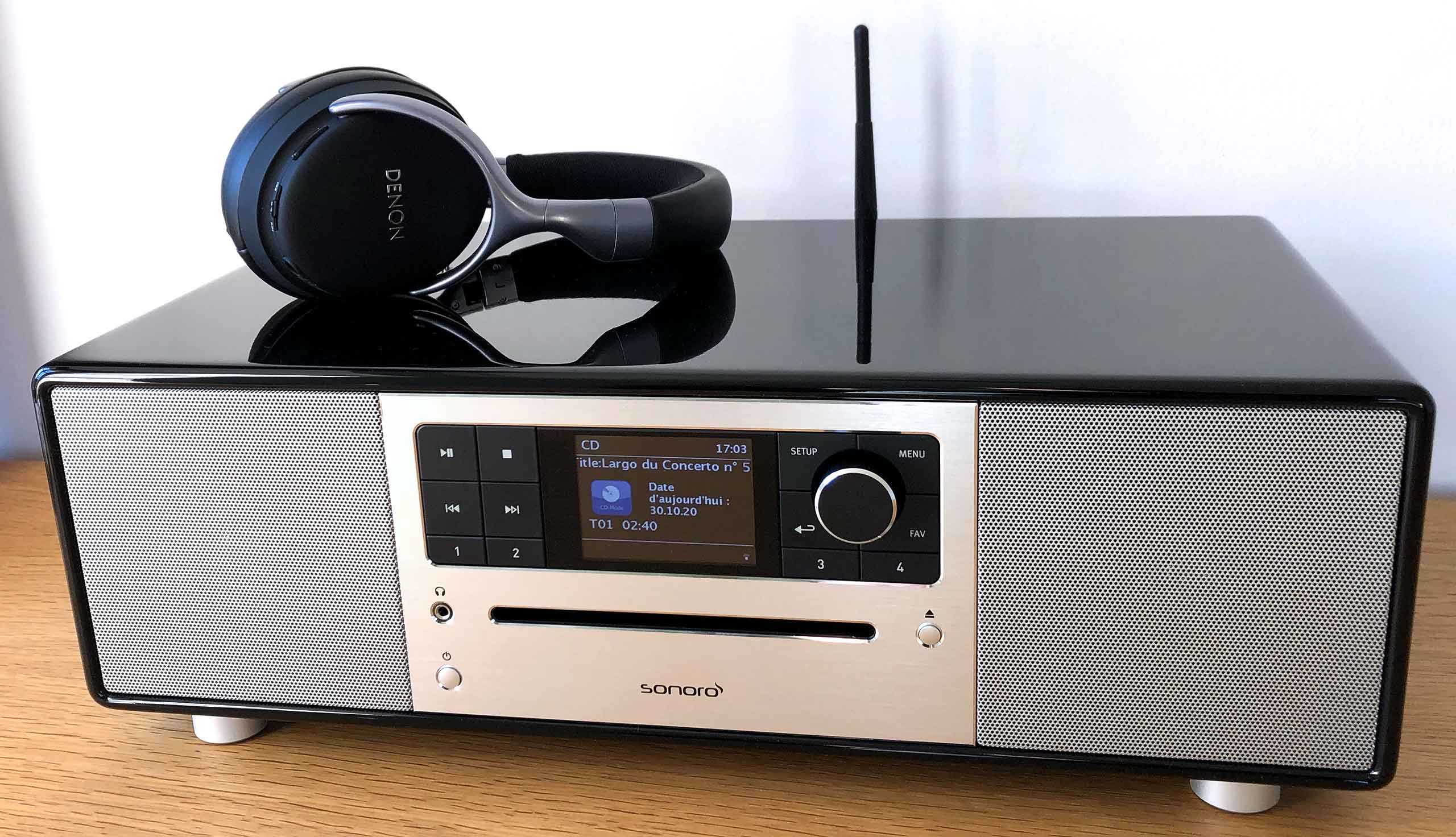 Sonoro Prestige : une mini-chaine HiFi monobloc tout-en-un Sonoro Prestige : une mini-chaine HiFi monobloc tout-en-un