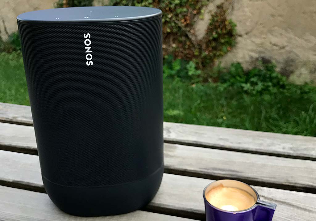 Test de l'enceinte Sonos Move : WiFi, AirPlay 2, Bluetooth, batterie, multiroom audio