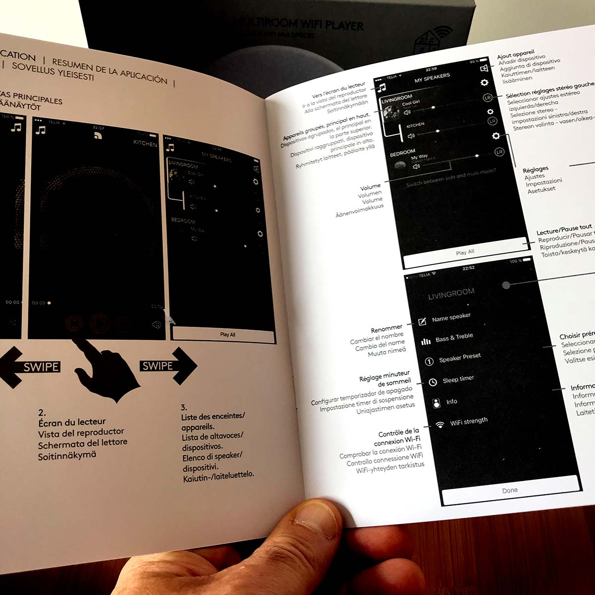 Mode d'emploi en version français et sur support papier fourni pour le lecteur Audio Pro Link 1 Mode d'emploi en version français et sur support papier fourni pour le lecteur Audio Pro Link 1