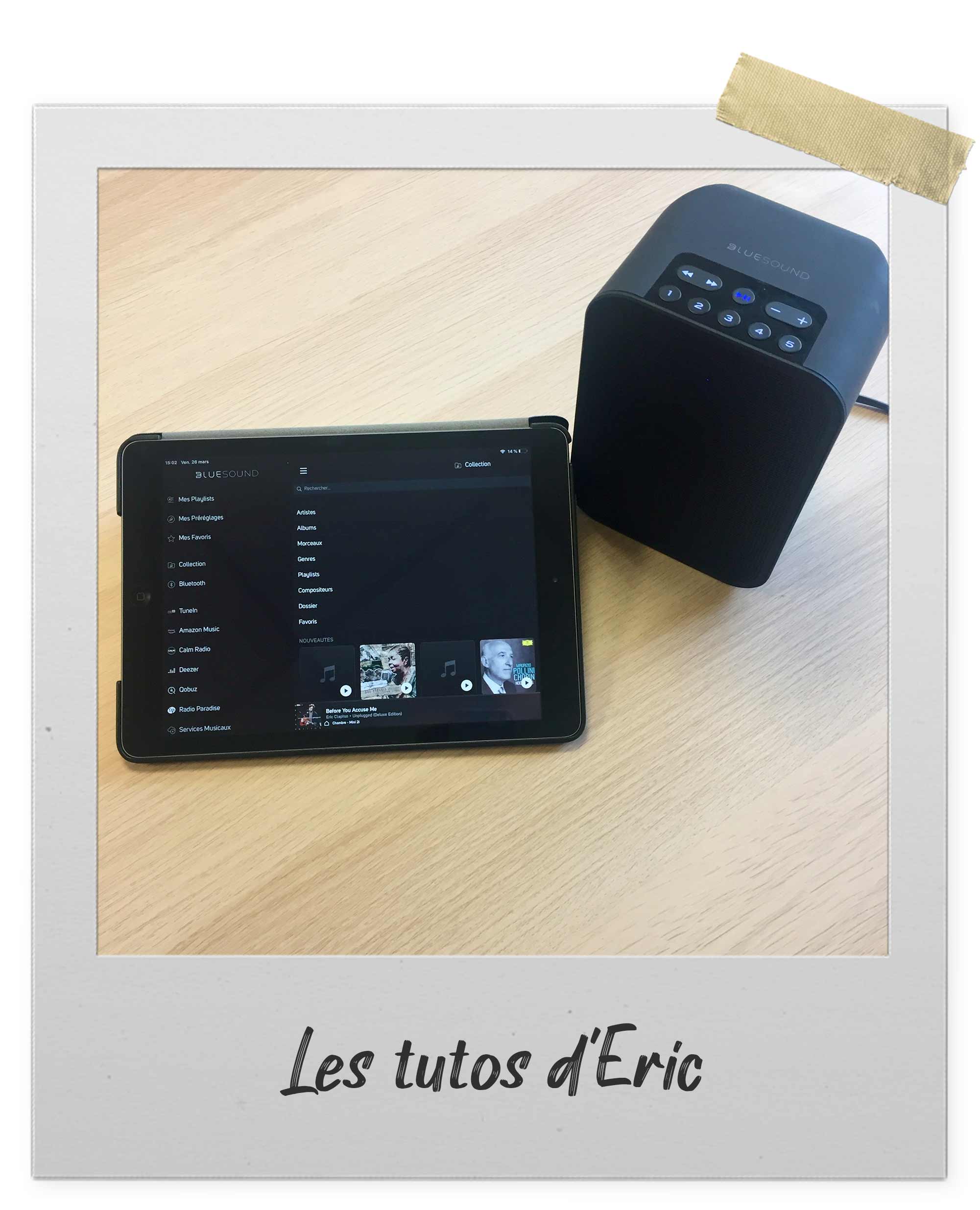 Naviguer simplement dans sa biblitohèque musicale avec l'application BluOS Naviguer simplement dans sa biblitohèque musicale avec l'application BluOS
