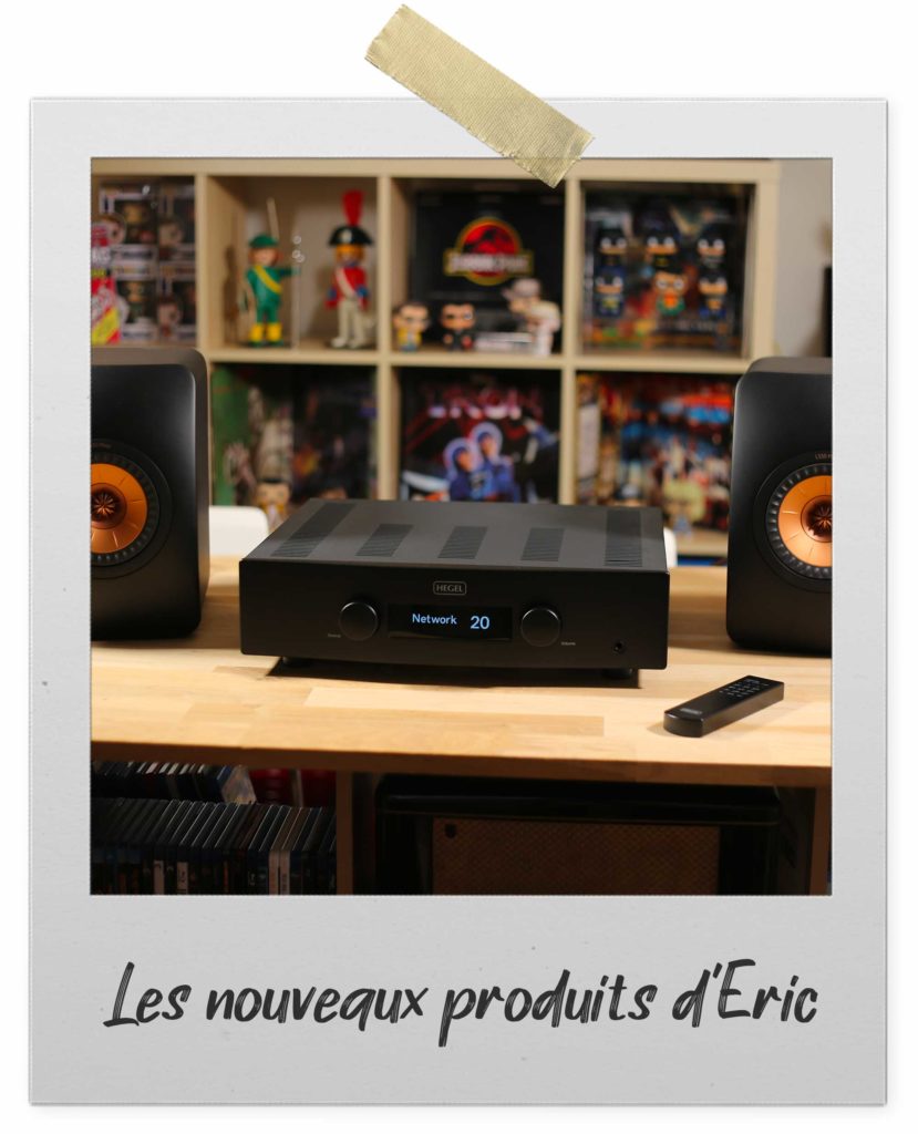 Ampli DAC HiFi avec lecteur réseau intégré pour enceintes passives