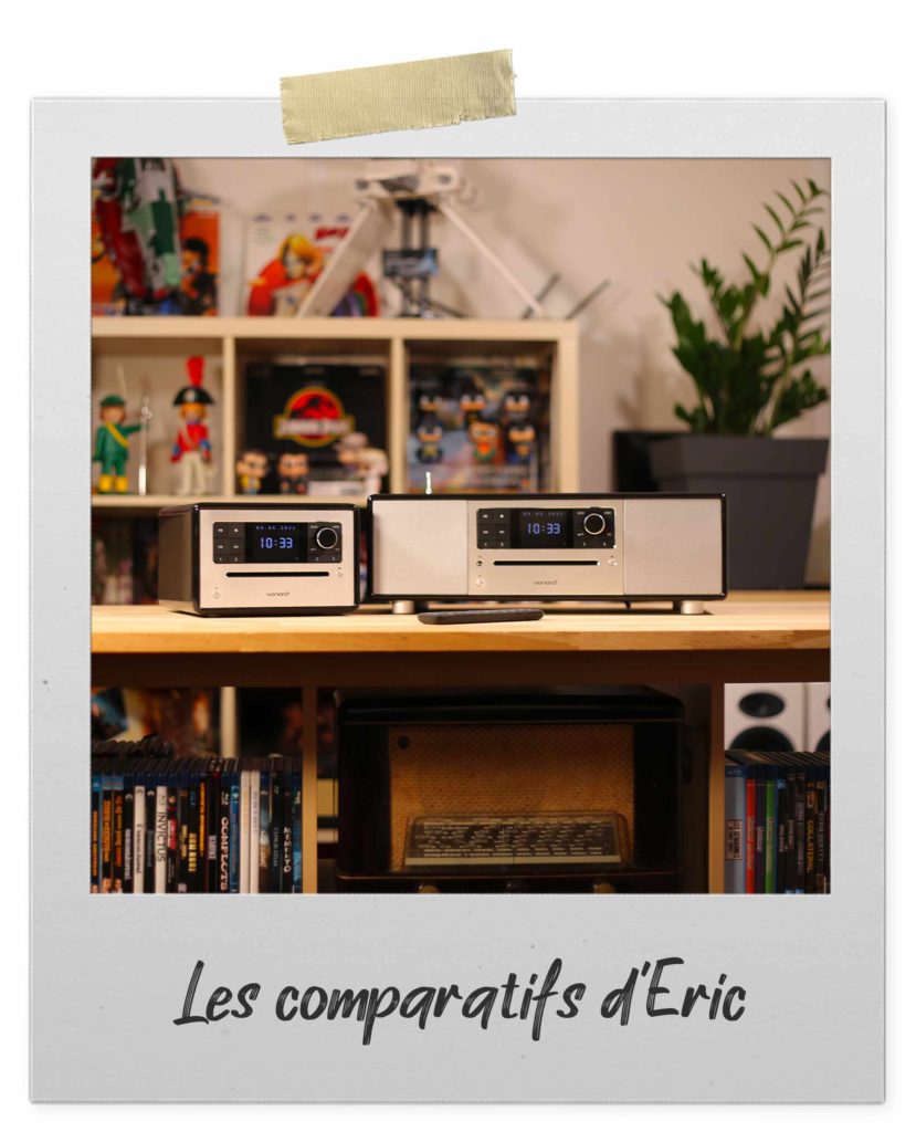 Comparer les postes de radio, chaînes HiFi et amplificateur HiFi Sonoro