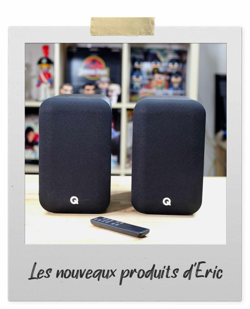 Q Acoustics M20, enceintes HiFi Bibliothèque, amplificateur 2 x 65 Watts, DAC audio HD et Bluetooth aptX HD