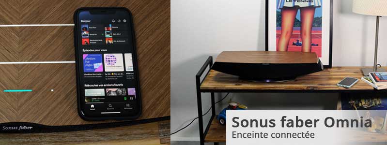 Sonus faber Omnia : enceinte connectée WiFi, AirPlay 2, Bluetooth, Chromecast intégré Sonus faber Omnia : enceinte connectée WiFi, AirPlay 2, Bluetooth, Chromecast intégré