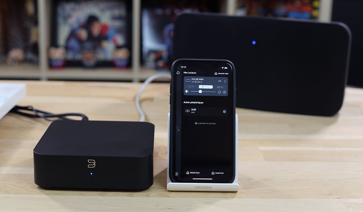 Diffusez toutes vos sources audio sur vos équipements compatibles BluOS
