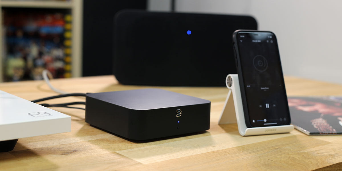 Bluesound Hub : un transmetteur audio sans fil compact multiroom BluOS