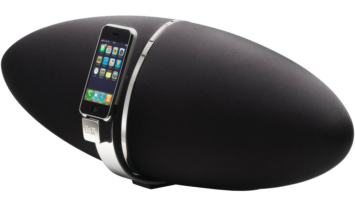 Première version de l'enceinte Zeppelin en 2008