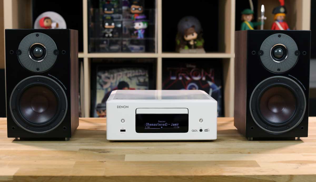 Association de l'amplificateur HiFi Denon Ceol N12 avec les enceintes Dali Oberon 1 Association de l'amplificateur HiFi Denon Ceol N12 avec les enceintes Dali Oberon 1
