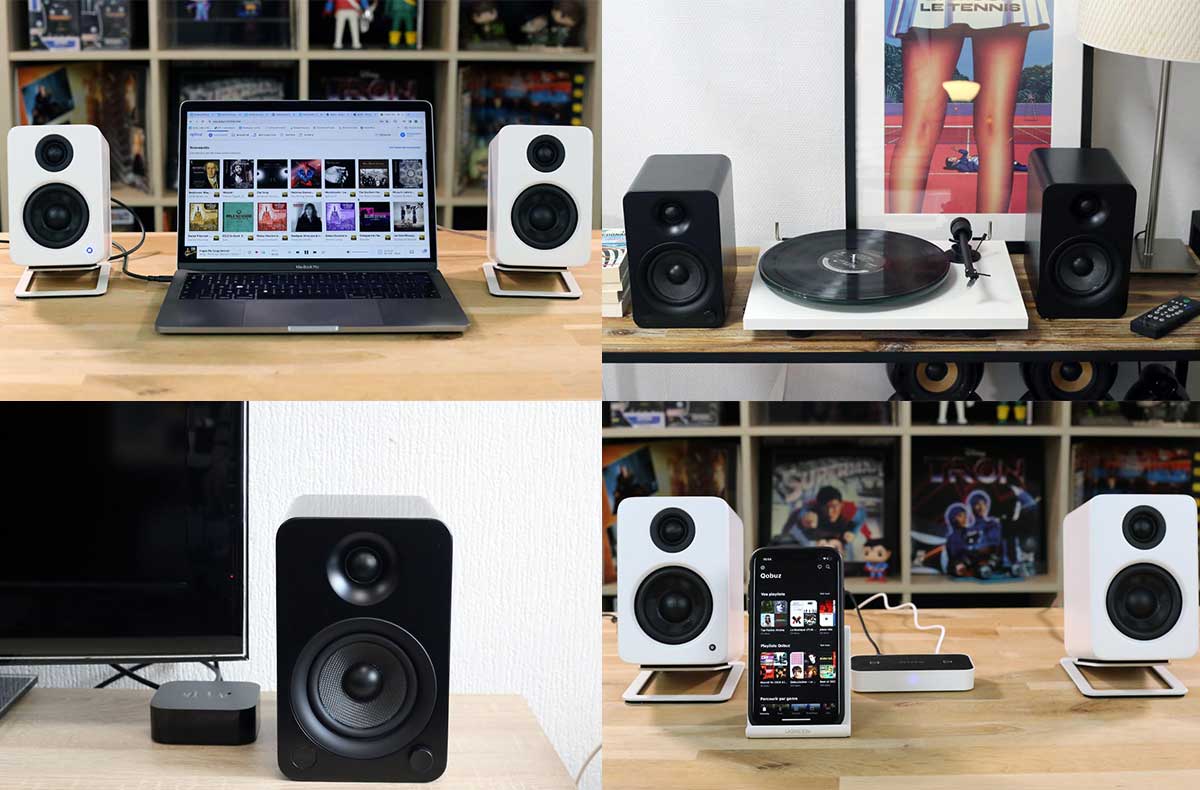 Kanto YU2 et YU4 : des enceintes HiFi amplifiées polyvalentes Kanto YU2 et YU4 : des enceintes HiFi amplifiées polyvalentes