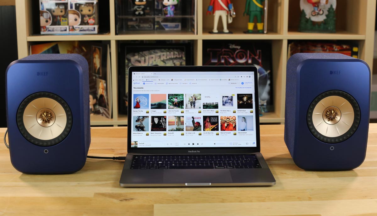 Les enceites d'ordinateurs KEF LSX 2 Wireless sont compactes et intègrent un lecteur réseau complet Les enceites d'ordinateurs KEF LSX 2 Wireless sont compactes et intègrent un lecteur réseau complet