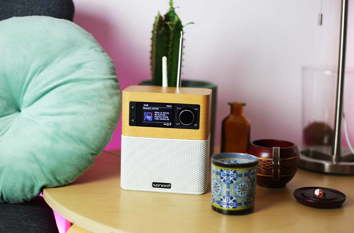 radio-réveil connecté