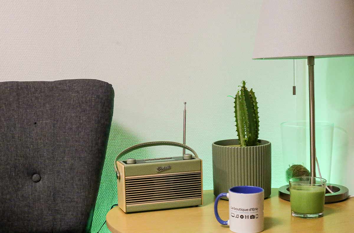 radio-réveil connecté